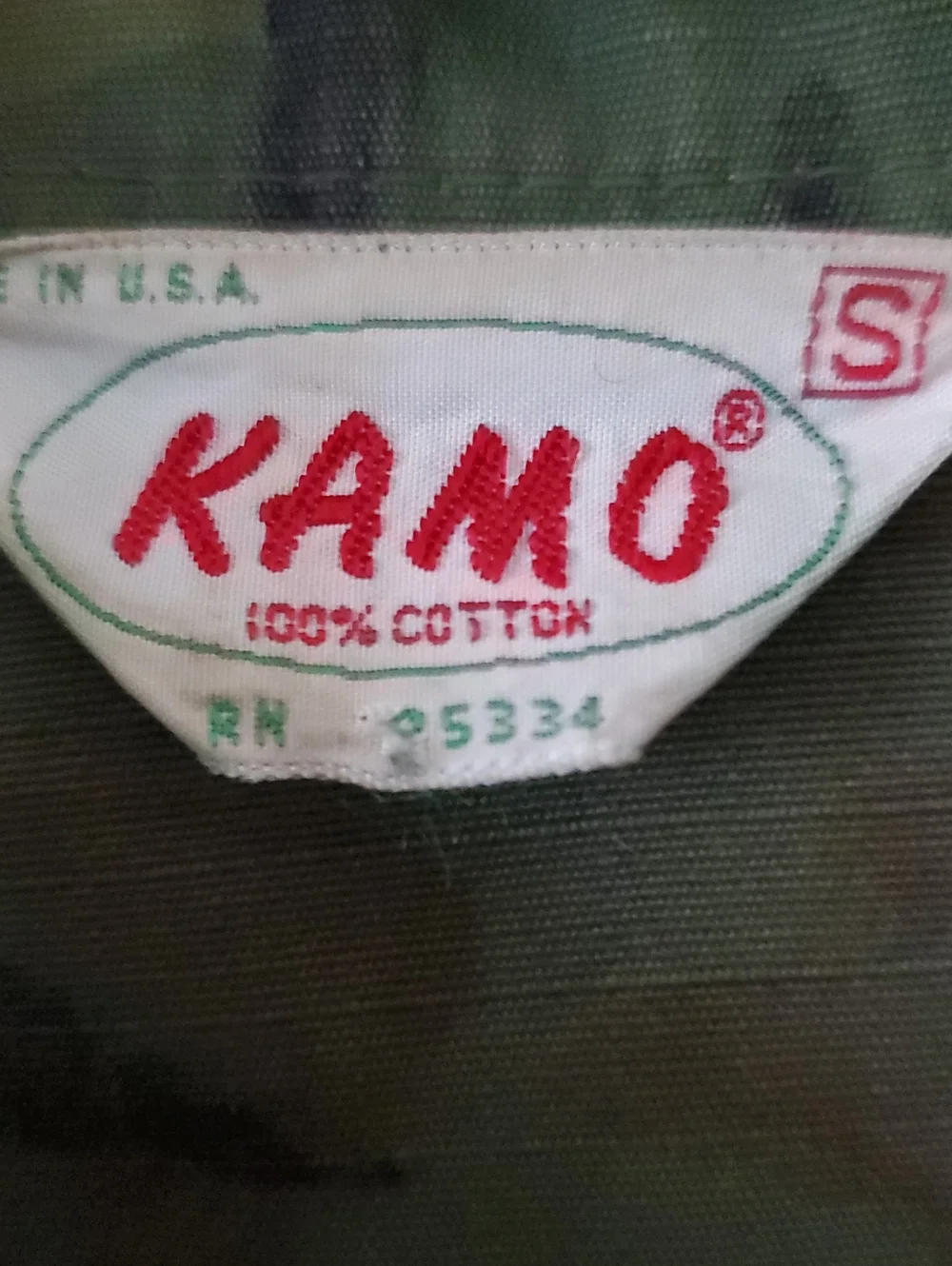 KAMO Camo Military Field Jacket